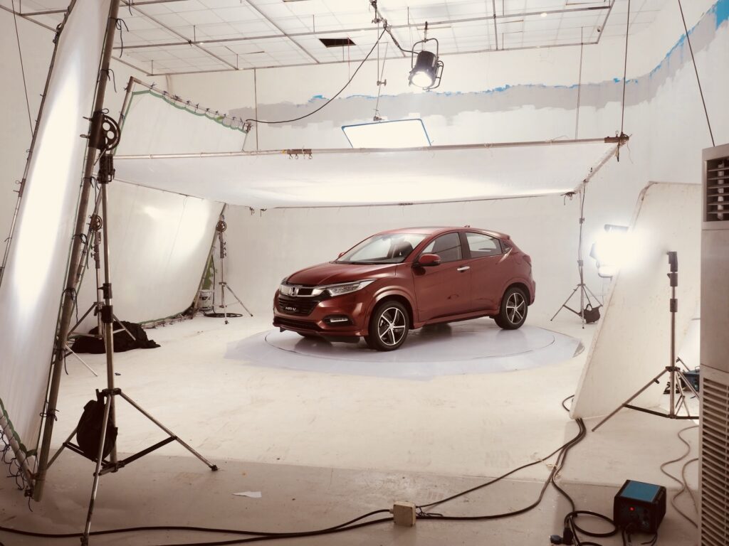 Chụp ảnh xe Honda HRV 360 độ